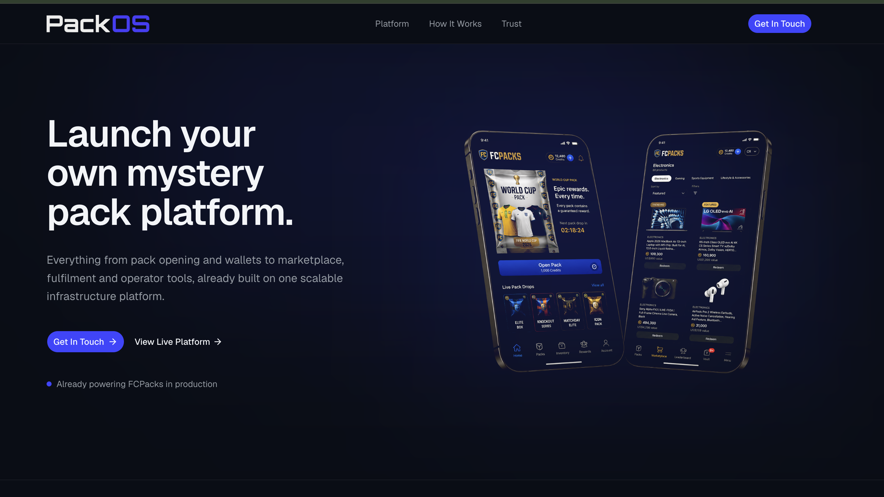 PackOS.io preview